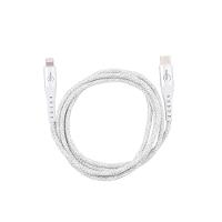 Cabo Lightning para USB-C, 1,2 metros, Linha Sampa, iPlace, Branco - 2