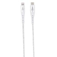 Cabo Lightning para USB-C, 1,2 metros, Linha Sampa, iPlace, Branco - 3