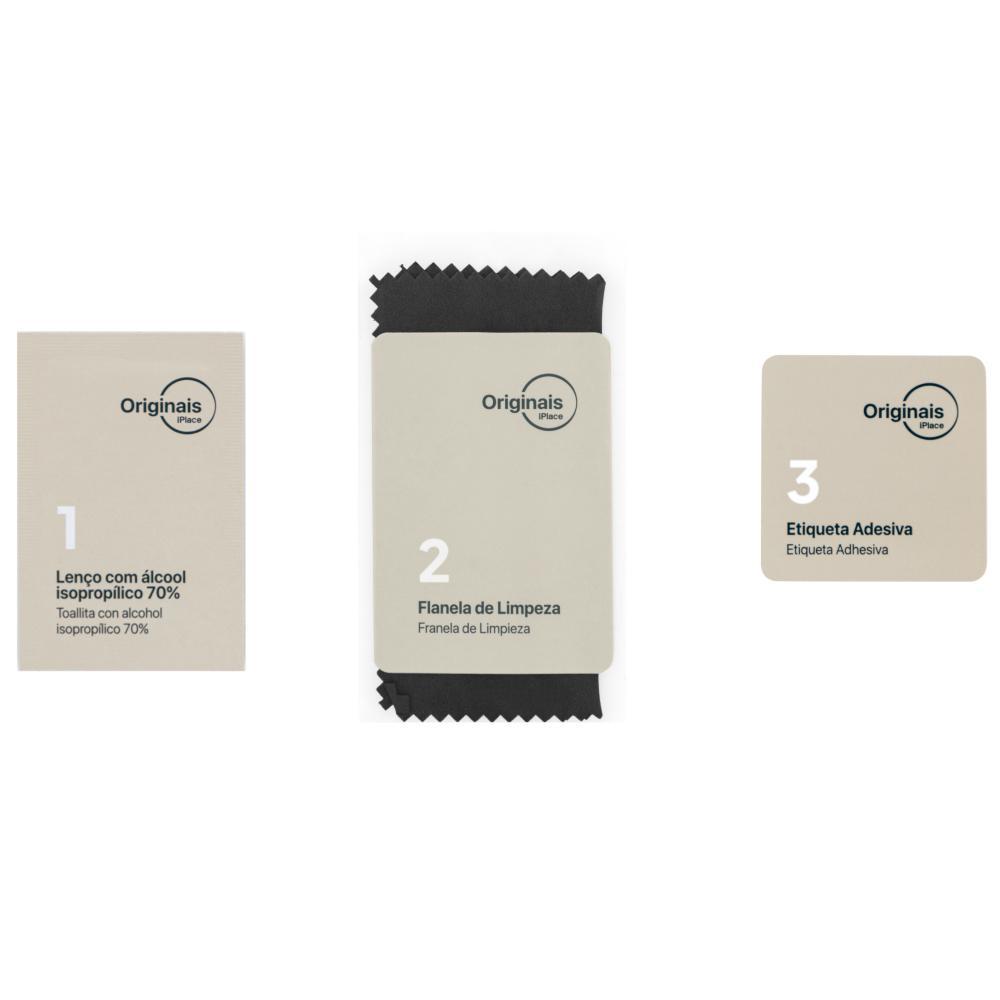 Película iPhone 15 Antiblue, iPlace, Transparente - 6