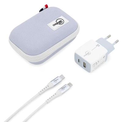 Kit de Viagem USB-C 30W Originais iPlace com Carregador e Cabo