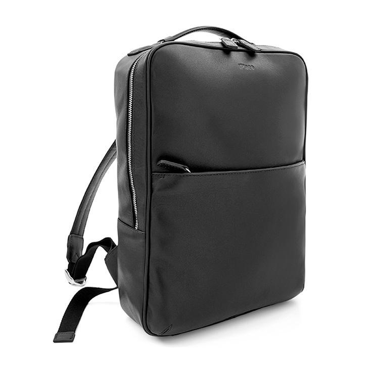 Mochila Preta de Couro para  MacBook 15'' iPlace, Pampas - 1