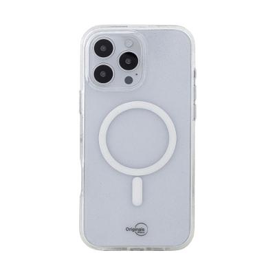 Capa iPhone 16 Pro Max com Indução, Shine Originais iPlace - Transparente com Brilho