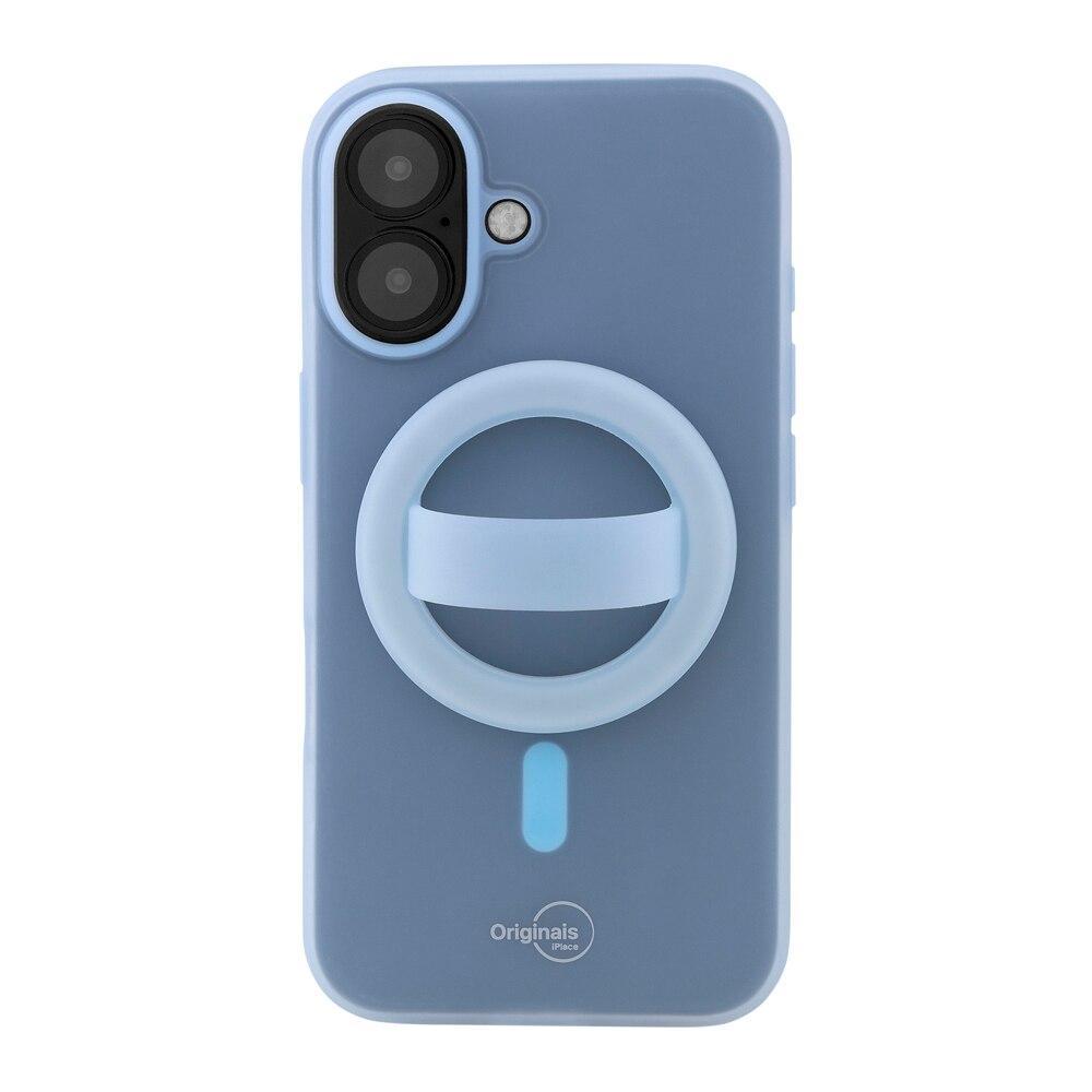 Capa iPhone 16 Plus, Originais iPlace, Ring Azul - 1