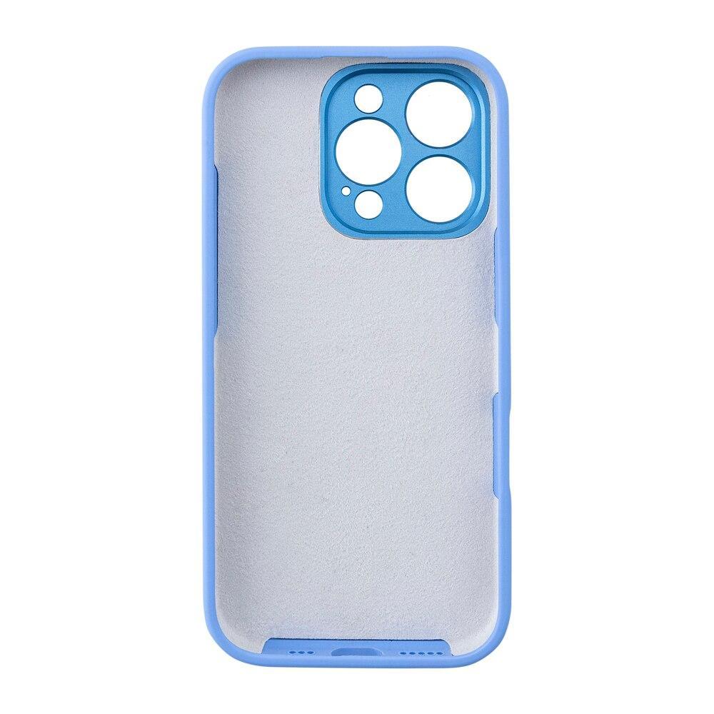 Capa iPhone 16 Pro Originais iPlace, Candy, Azul - 6