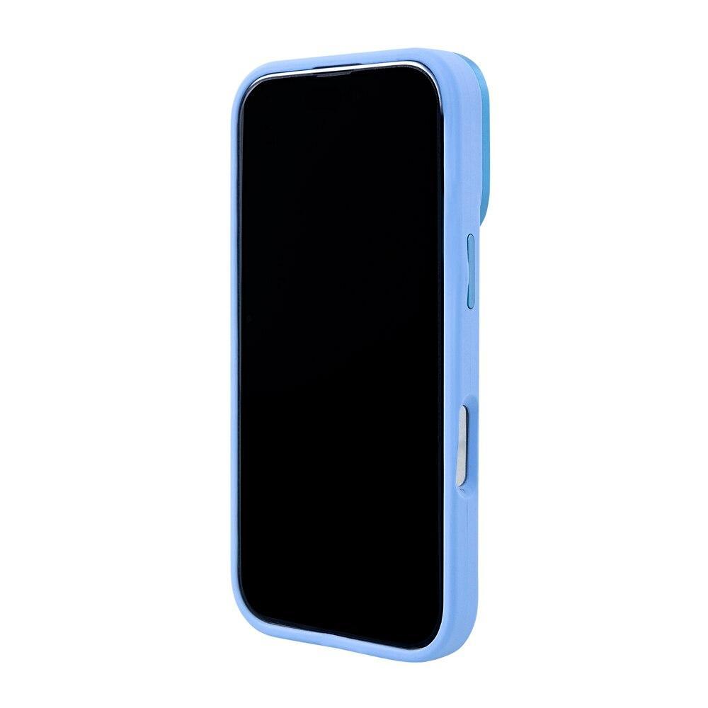 Capa iPhone 16 Pro Originais iPlace, Candy, Azul - 9