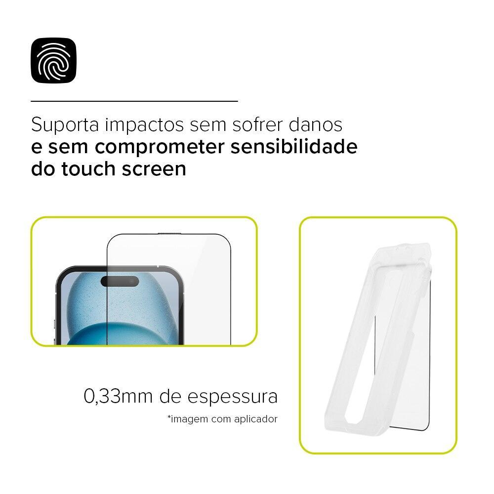 Película iPhone 16 Plus, Antibactéria, Originais iPlace    - 4