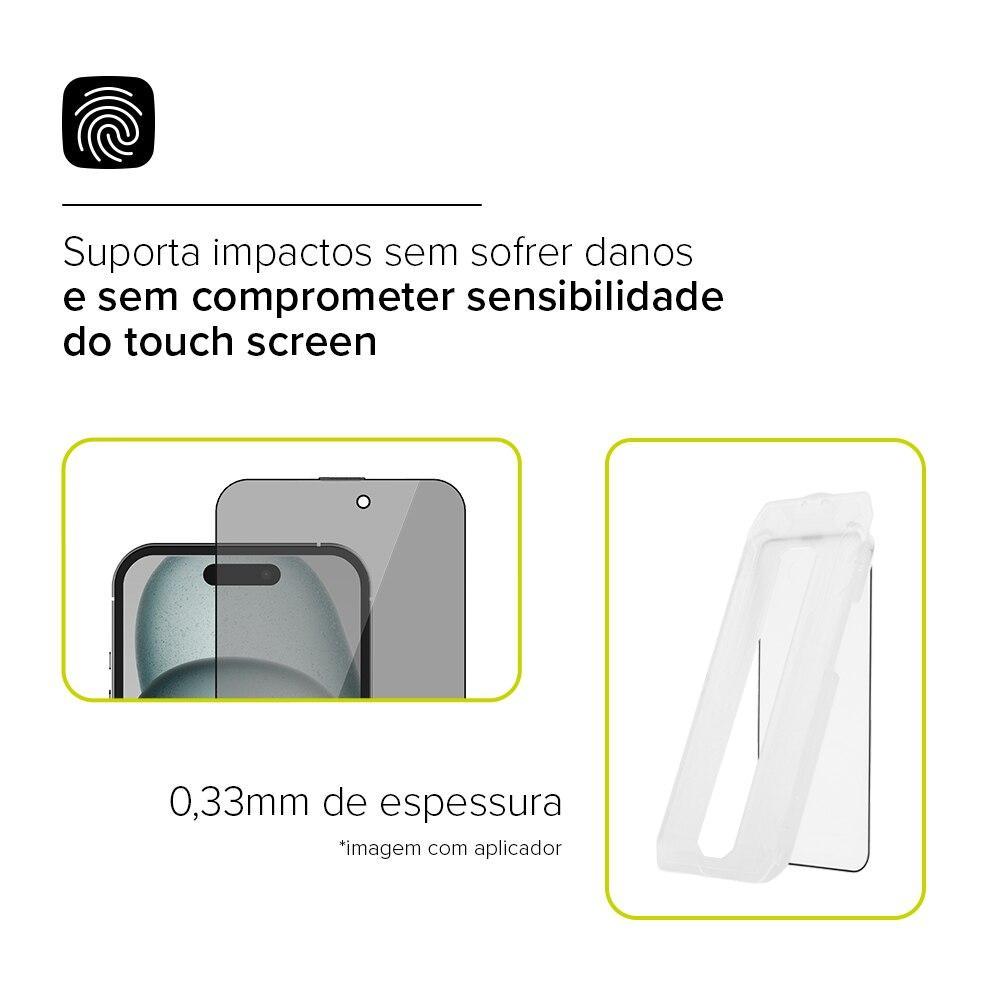 Película de Privacidade iPhone 16 Plus, Originais iPlace  - 4