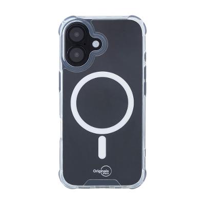 Capa iPhone 16 Originais iPlace, Air Cushion Essential, Transparente