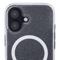 Capa iPhone 16 Plus com Indução, Shine Originais iPlace - Transparente com Brilho