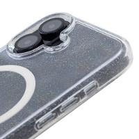 Capa iPhone 16 Plus com Indução, Shine Originais iPlace - Transparente com Brilho - 6