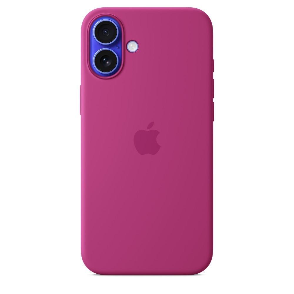 Capa com MagSafe iPhone 16 Plus, Apple, Silicone Fúcsia - 1