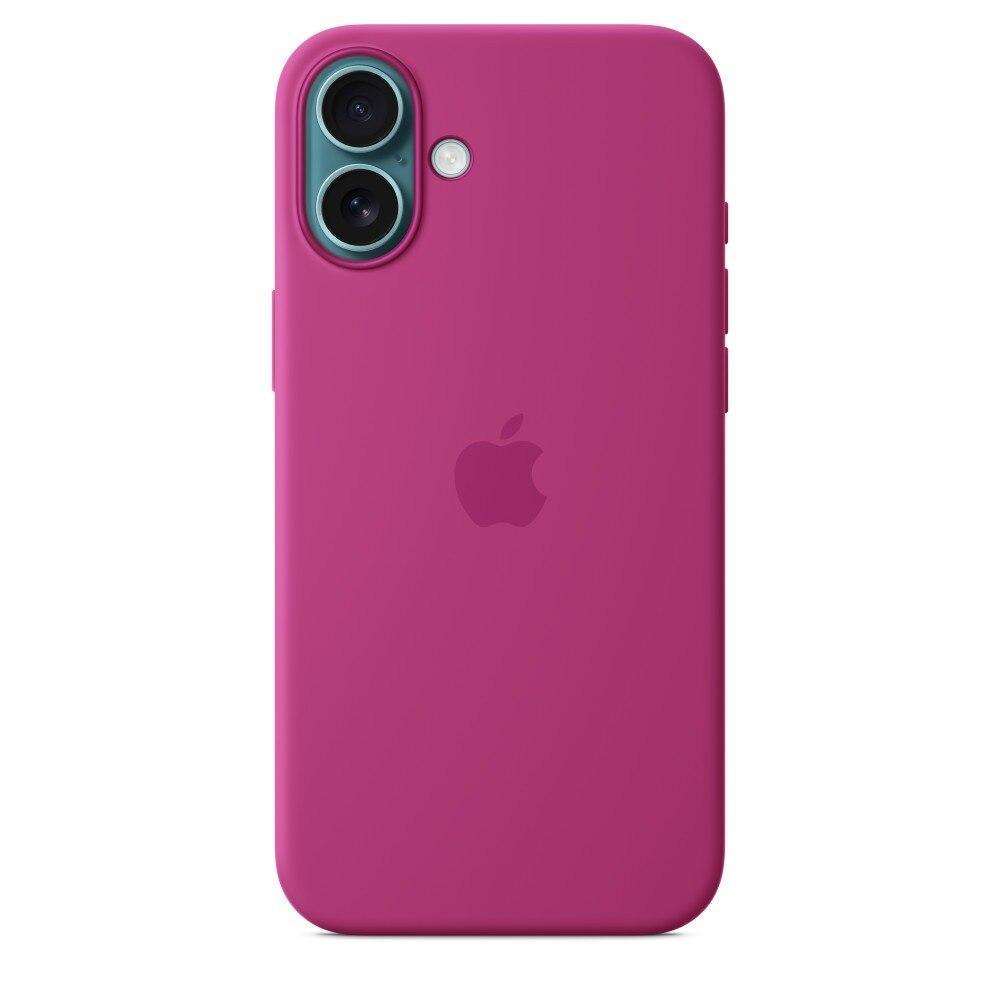 Capa com MagSafe iPhone 16 Plus, Apple, Silicone Fúcsia - 2