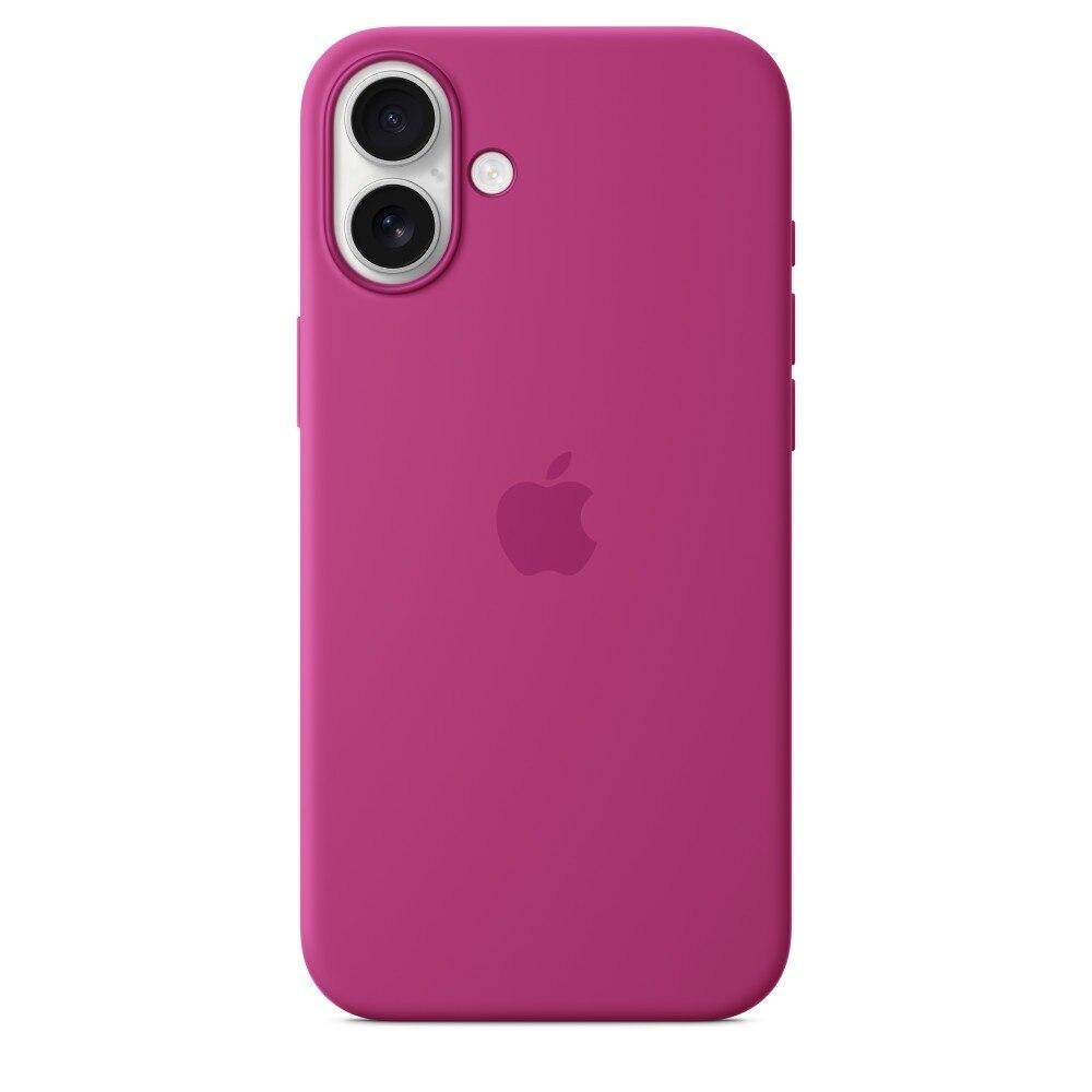 Capa com MagSafe iPhone 16 Plus, Apple, Silicone Fúcsia - 4