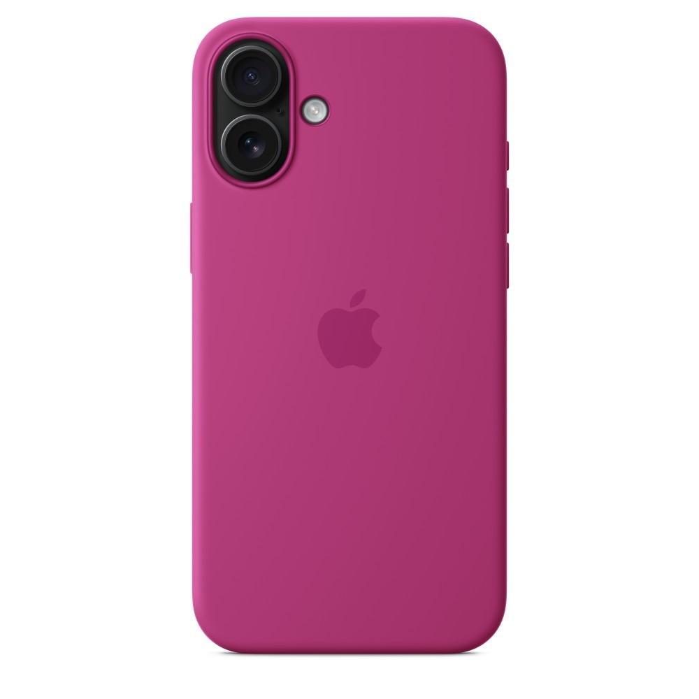 Capa com MagSafe iPhone 16 Plus, Apple, Silicone Fúcsia - 5