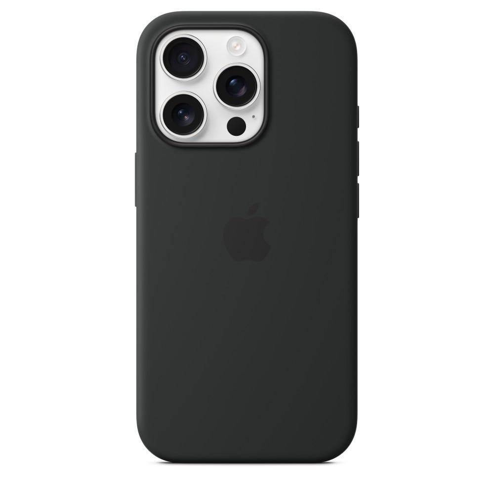 Capa com MagSafe iPhone 16 Pro, Apple, Silicone Preto - 3