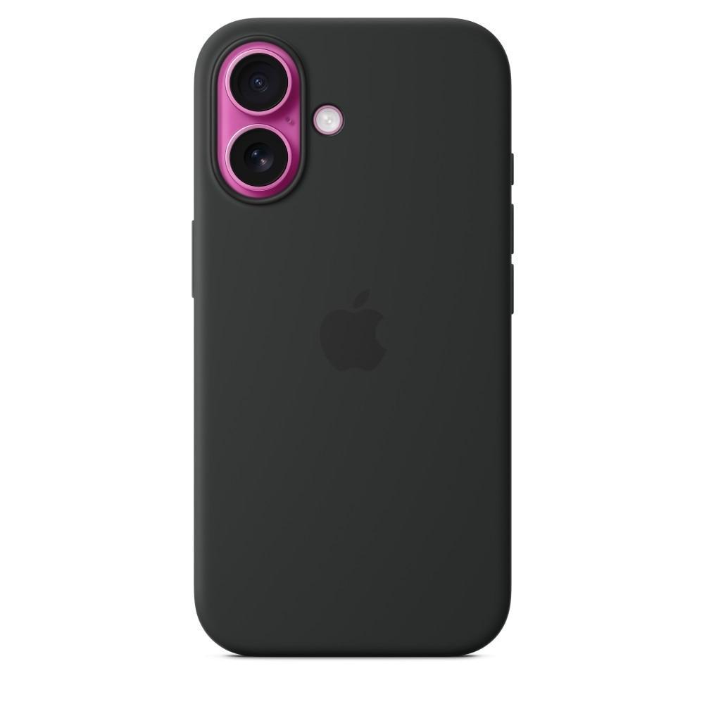 Capa com MagSafe iPhone 16, Apple, Silicone Preto - 3