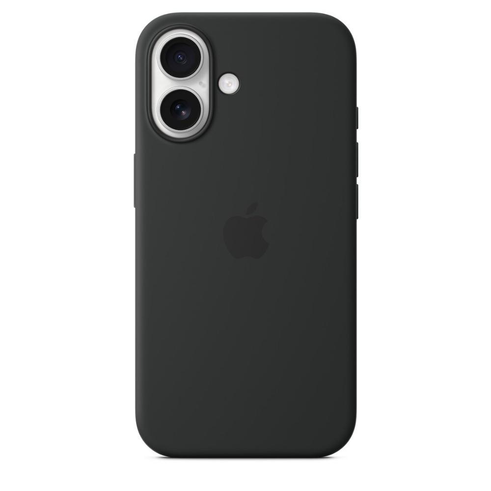 Capa com MagSafe iPhone 16, Apple, Silicone Preto - 4