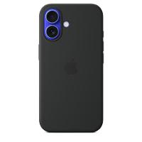 Capa com MagSafe iPhone 16, Apple, Silicone Preto - 1