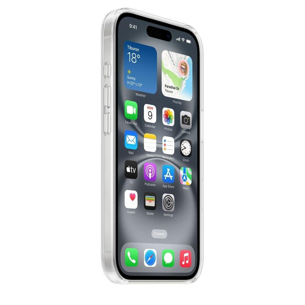 Capa com MagSafe para iPhone 16, Apple, Transparente - 6