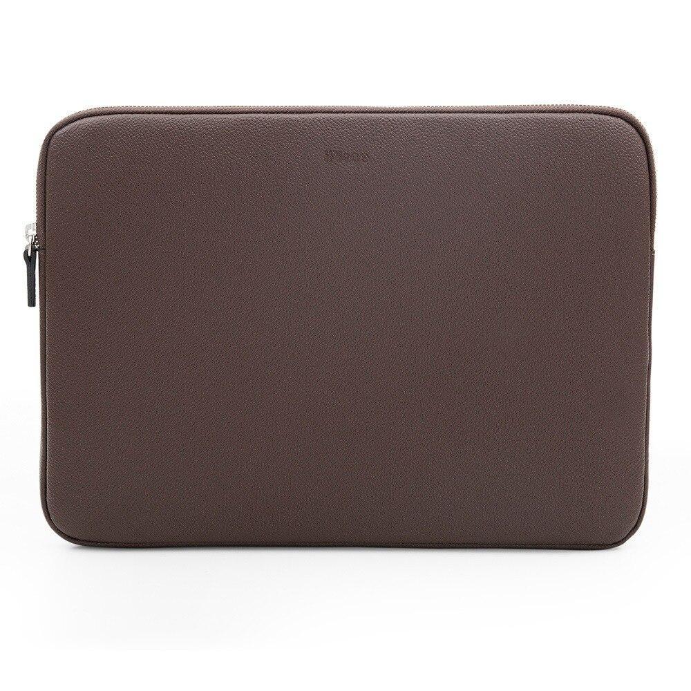 Capa Sleeve Macbook 16" Originais iPlace, Linha Pampas Couro Café    - 1