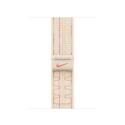 Pulseira Apple Watch 42 mm, Loop Esportiva Nike, Apple, Estelar-rosa
