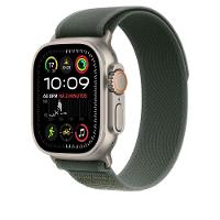 Pulseira Apple Watch 49 mm, Loop Trail Verde, Apple, Natural de Titânio - 1