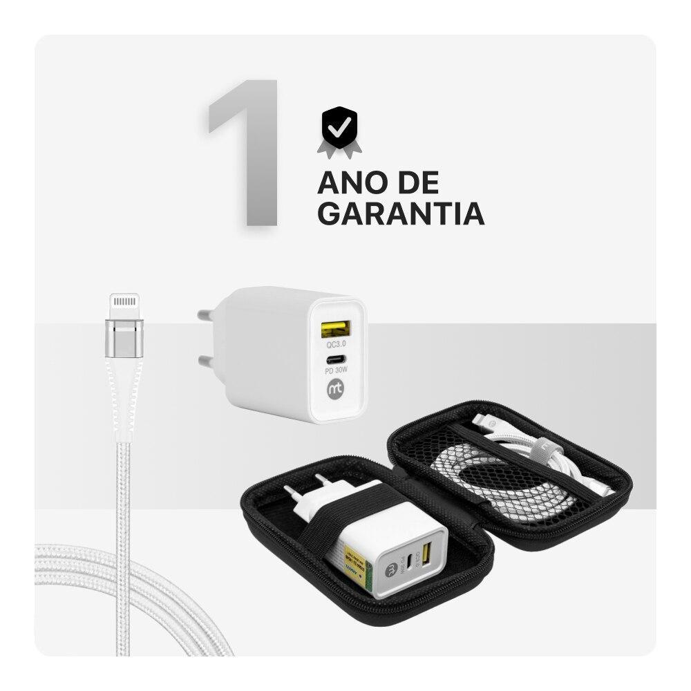 Kit Viagem Lightning, Mistertech, Branco - 8