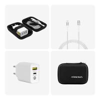 Kit Viagem Lightning, Mistertech, Branco - 9