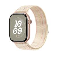 Pulseira Apple Watch Loop Esportiva 46 mm, Apple, Estelar Rosa - 1