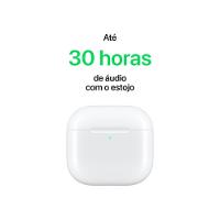 Apple AirPods 4 com estojo de recarga USB-C - Branco - 6