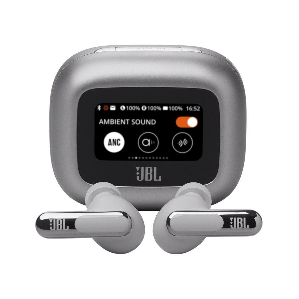 JBL Live Beam 3, Fone de Ouvido Bluetooth, Prata - 1