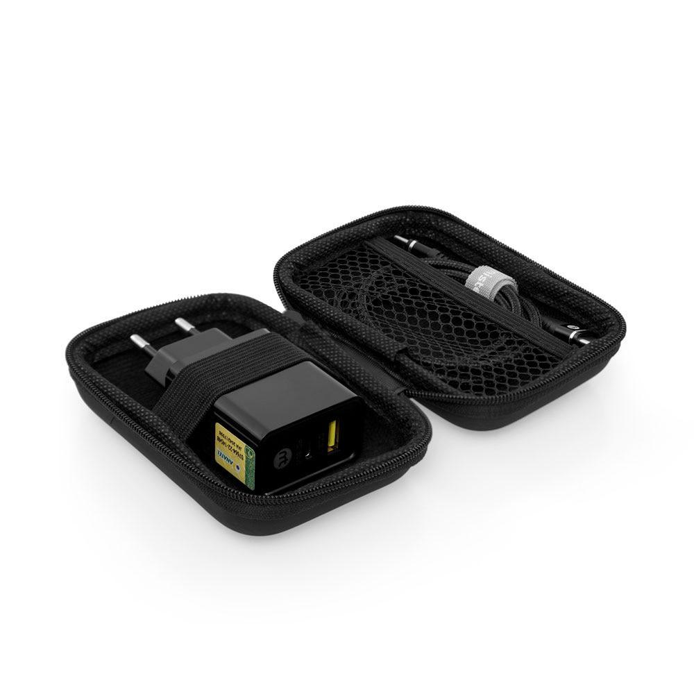 Kit Viagem USB-C para USB-C, Mistertech, Preto - 1