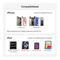 Kit Viagem USB-C para USB-C, Mistertech, Preto - 7