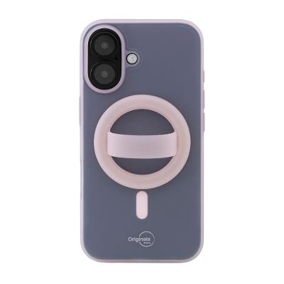 Capa iPhone 16, Originais iPlace, Ring Rosa