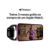 Apple Watch Series 10 GPS + Cellular • Caixa dourada de titânio – 42 mm • Pulseira esportiva estelar – P/M - 10