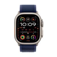 Apple Watch Ultra 2 GPS + Cellular • Caixa natural de titânio de 49 mm • Pulseira loop Trail azul – P/M - 2