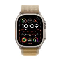 Apple Watch Ultra 2 GPS + Cellular • Caixa natural de titânio de 49 mm • Pulseira loop Alpina canela – G - 2