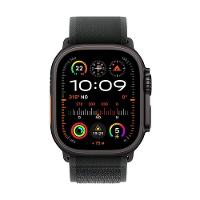 Apple Watch Ultra 2 GPS + Cellular • Caixa preta de titânio de 49 mm • Pulseira loop Trail preta – P/M - 2