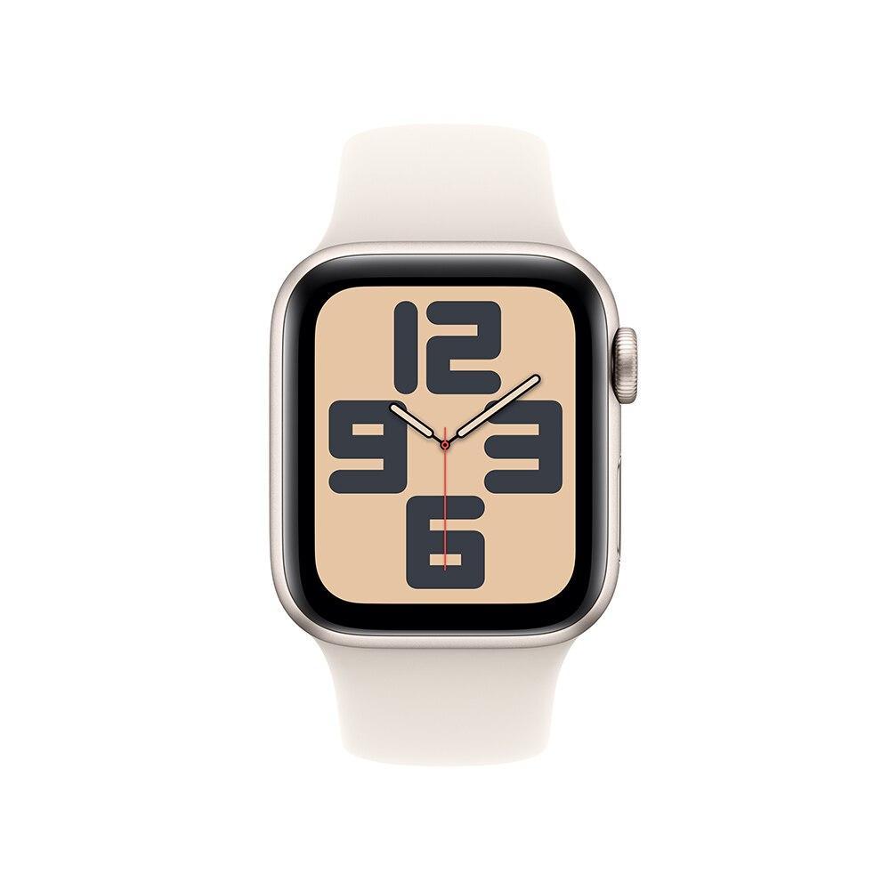 Apple Watch SE GPS • Caixa estelar de alumínio – 40 mm • Pulseira esportiva estelar – M/G - 2
