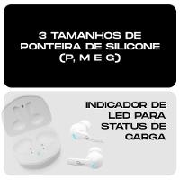 Fone de Ouvido We.Duo Gamer X220, Originais iPlace, Branco - 5