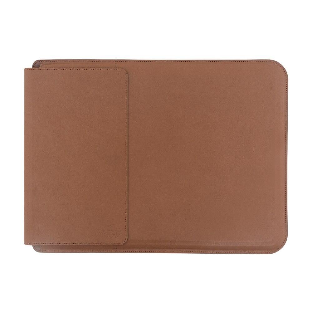 Capa Sleeve com Suporte e Deskpad Marrom para Macbook 16 - 3