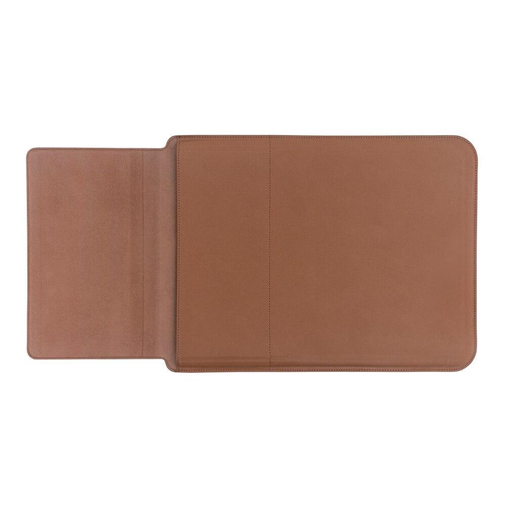Capa Sleeve com Suporte e Deskpad Marrom para Macbook 16 - 8