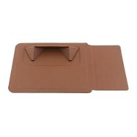 Capa Sleeve com Suporte e Deskpad Marrom para Macbook 16 - 2