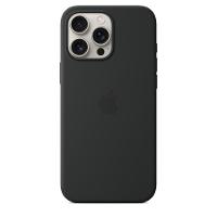 Capa de Silicone com MagSafe iPhone 16 Pro Max, Apple, Preto - 2