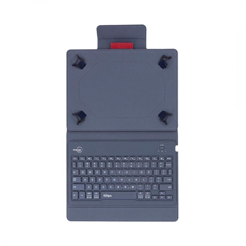 Capa iPad e Tablet com Teclado, Universal telas entre 9 e 11 polegadas, Azul, Originais iPlace - 6
