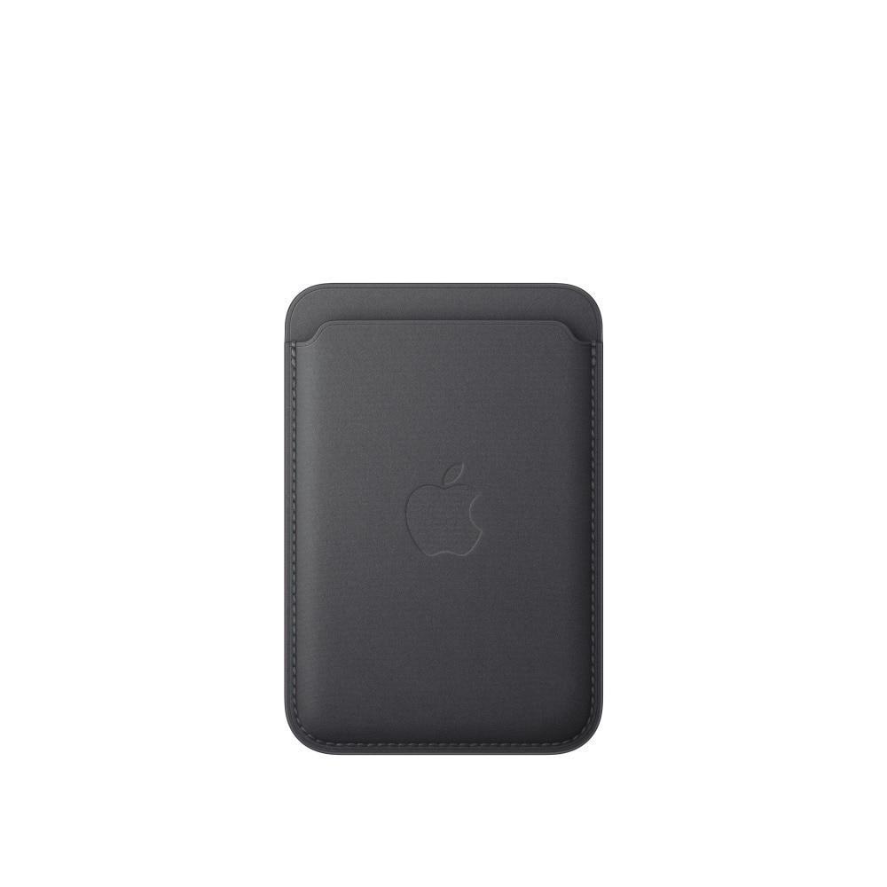 Carteira com MagSafe de tecido FineWoven para iPhone - Preto - 1