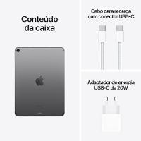 iPad Air 11" M2, 6ª geração, Wi-Fi + Cellular, 1TB - Cinza-espacial - 10