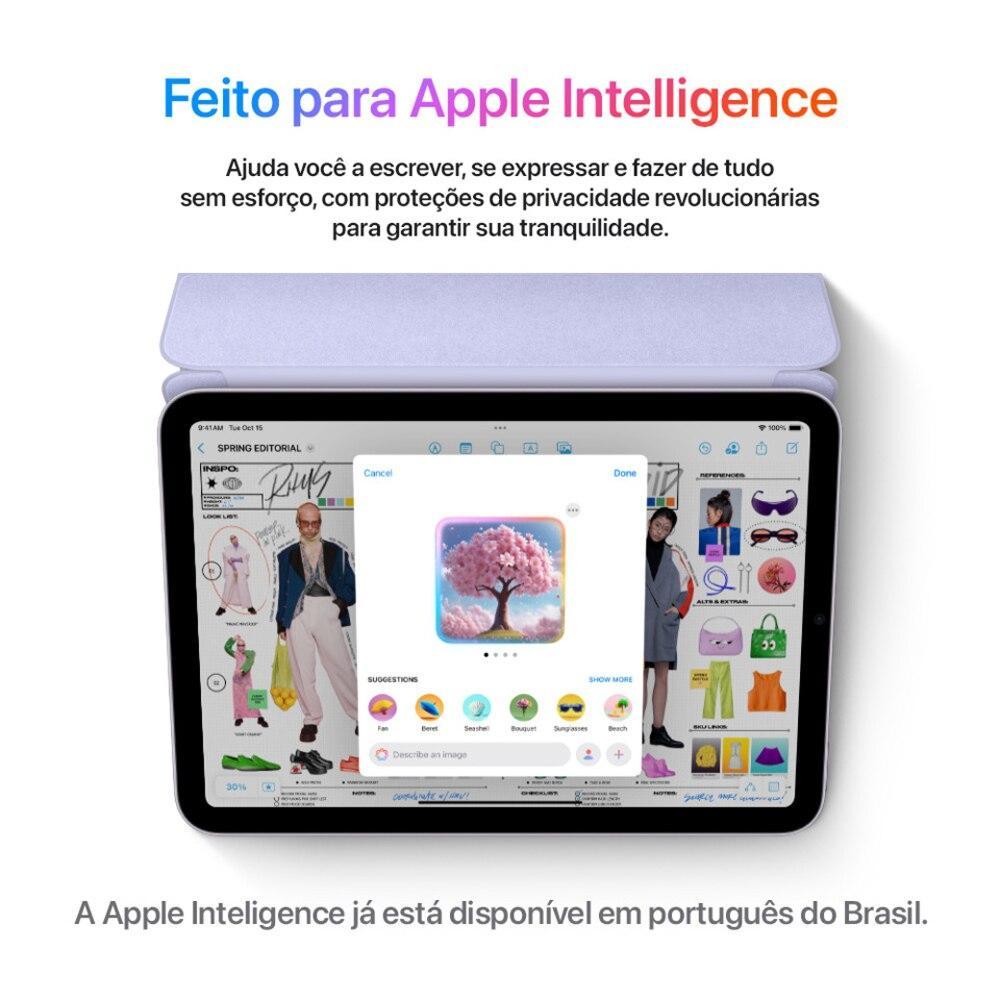 Apple iPad mini, A17 Pro, WiFi 128 GB – Azul - 6