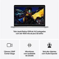 Apple MacBook Pro 14", M4 Pro, CPU de 12 núcleos, GPU de 16 núcleos, 24GB RAM, 512GB SSD - Preto-espacial - 6