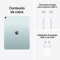 iPad Air 13" M2, 6ª geração, Wi-Fi + Cellular, 1TB - Azul - 10